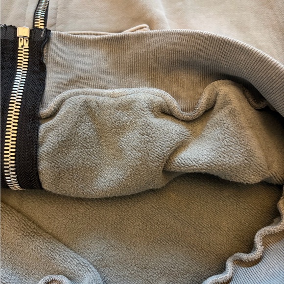 Hellstar Washed Grey Zip Up Hoodie - Picture 5 of 7